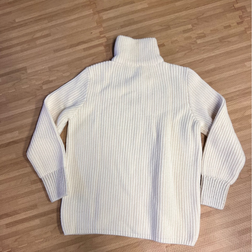 Saint James Cream Ribbed Knit - Picture 6 of 6